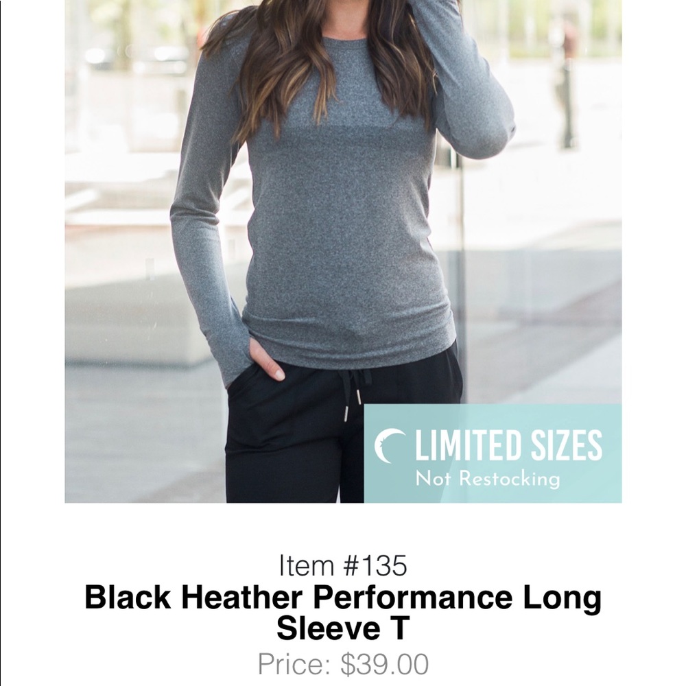 Zyia Performance Long Sleeve Tee